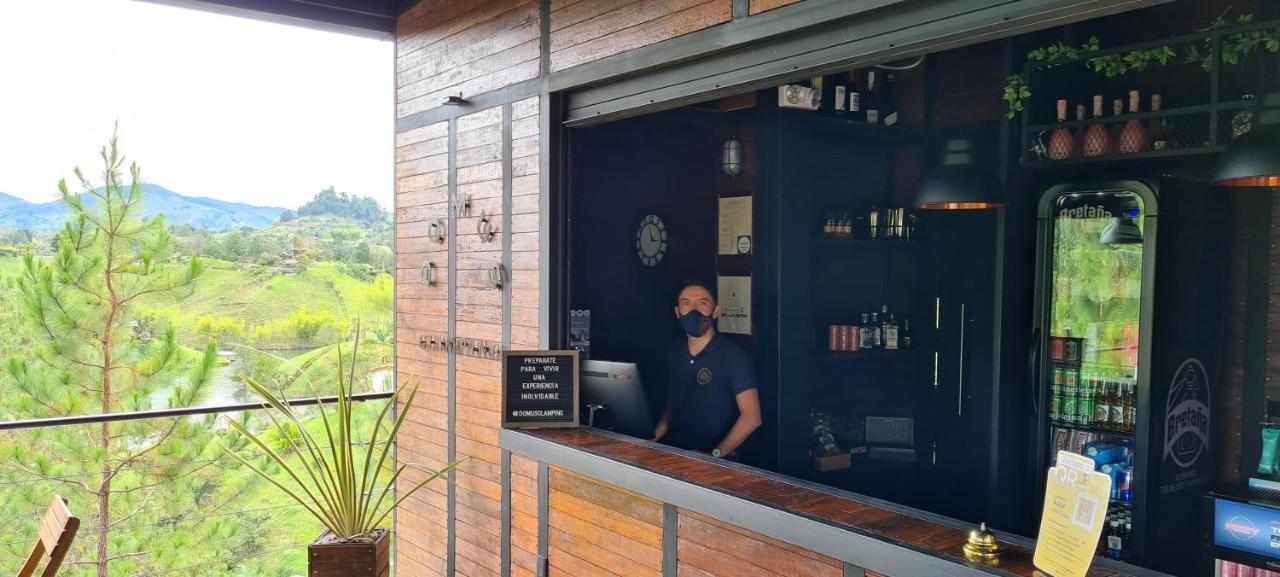 Domus Glamping Guatape Otel Dış mekan fotoğraf