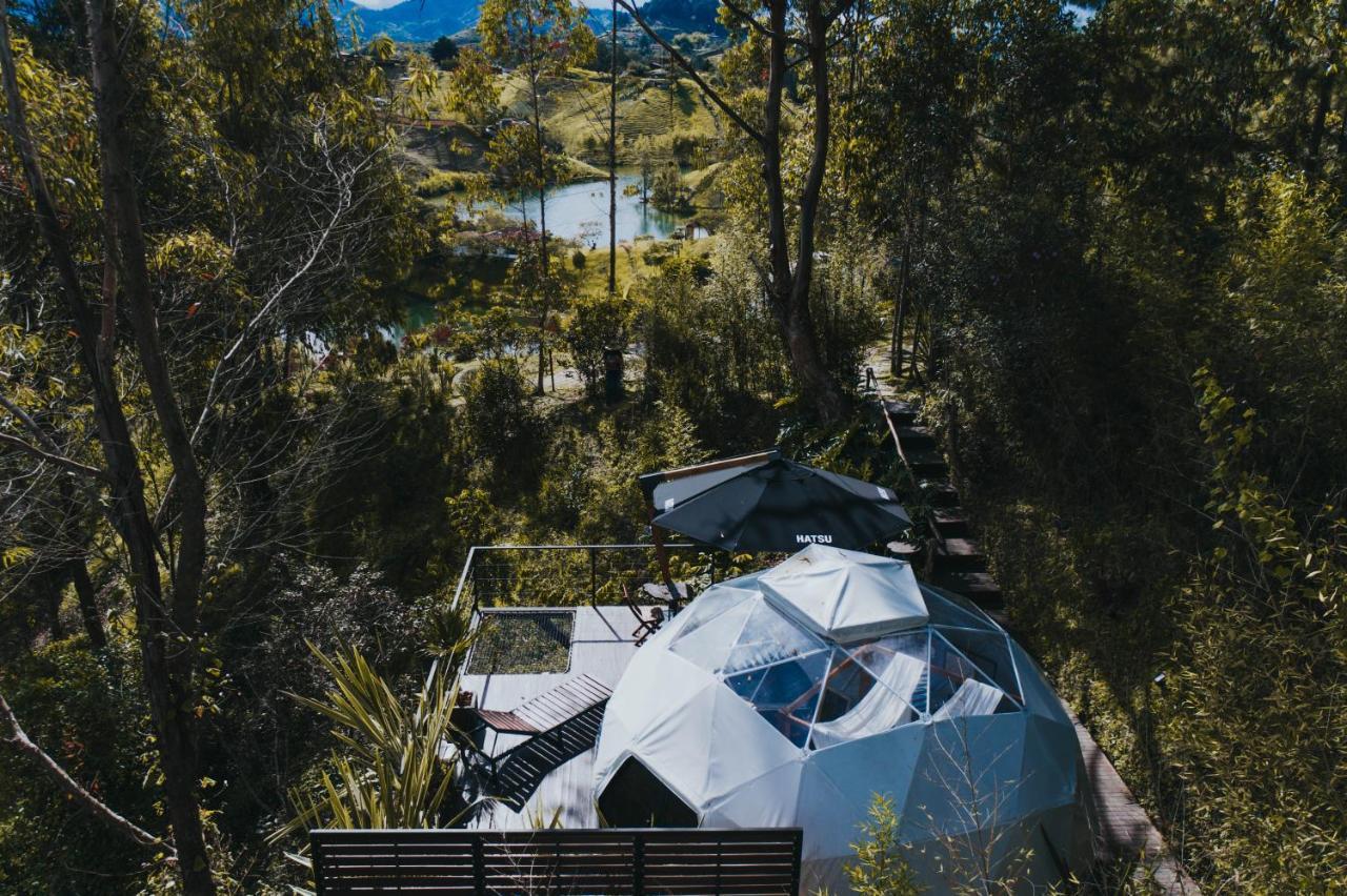 Domus Glamping Guatape Otel Dış mekan fotoğraf