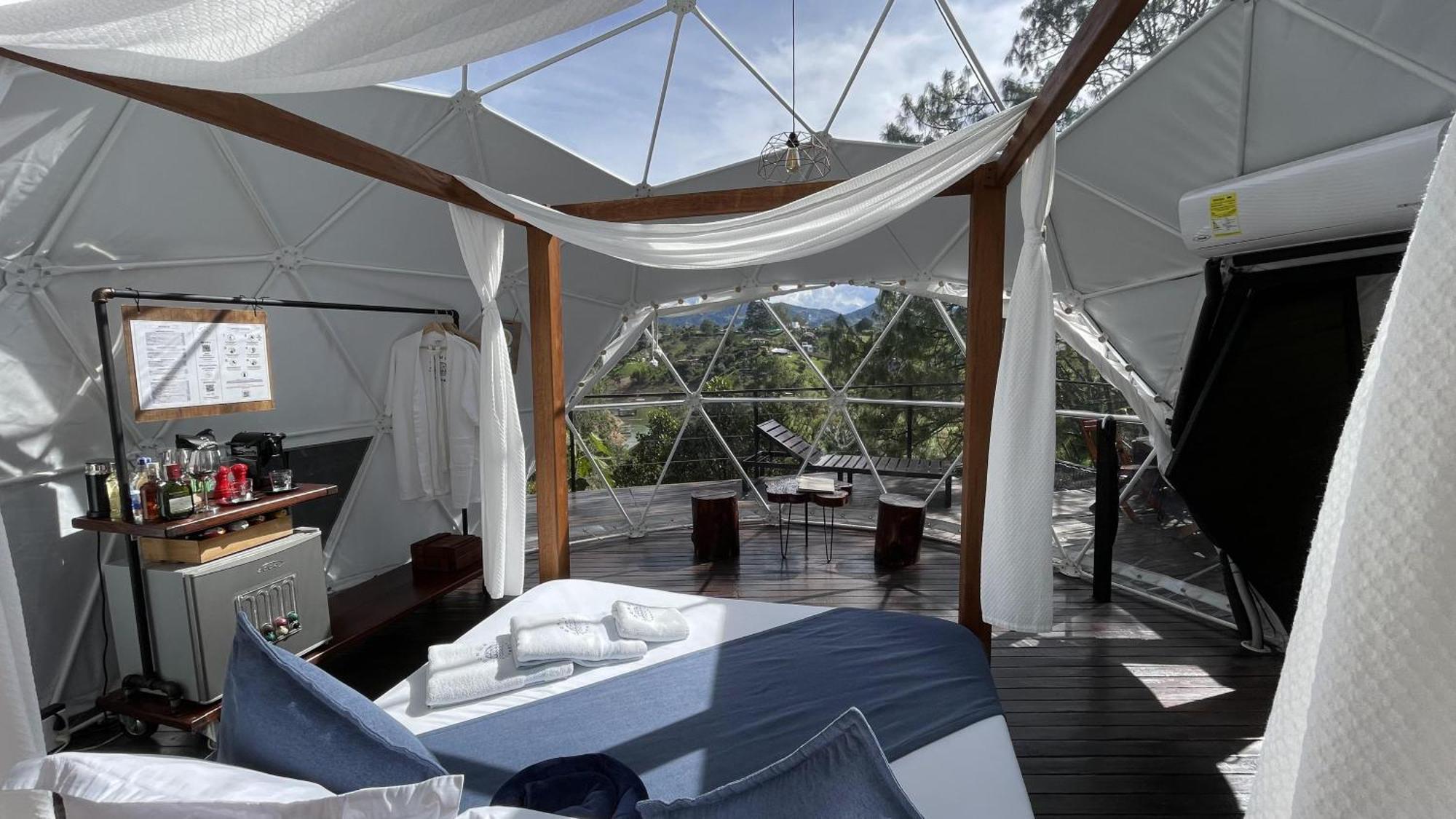 Domus Glamping Guatape Otel Dış mekan fotoğraf