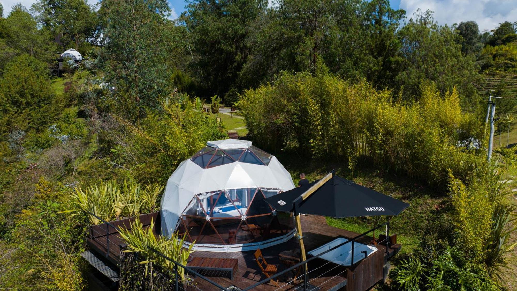 Domus Glamping Guatape Otel Dış mekan fotoğraf