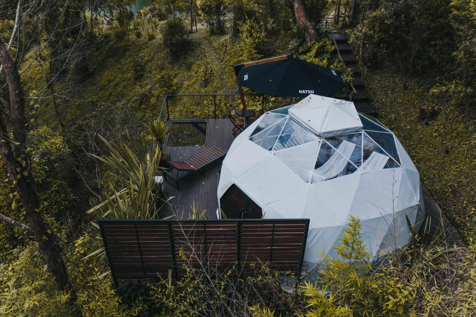 Domus Glamping Guatape Otel Dış mekan fotoğraf